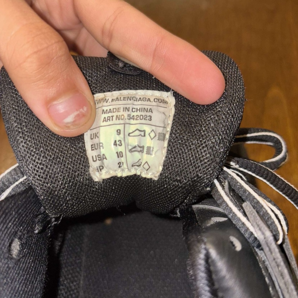 Balenciaga track runners black - Picture 2 of 6